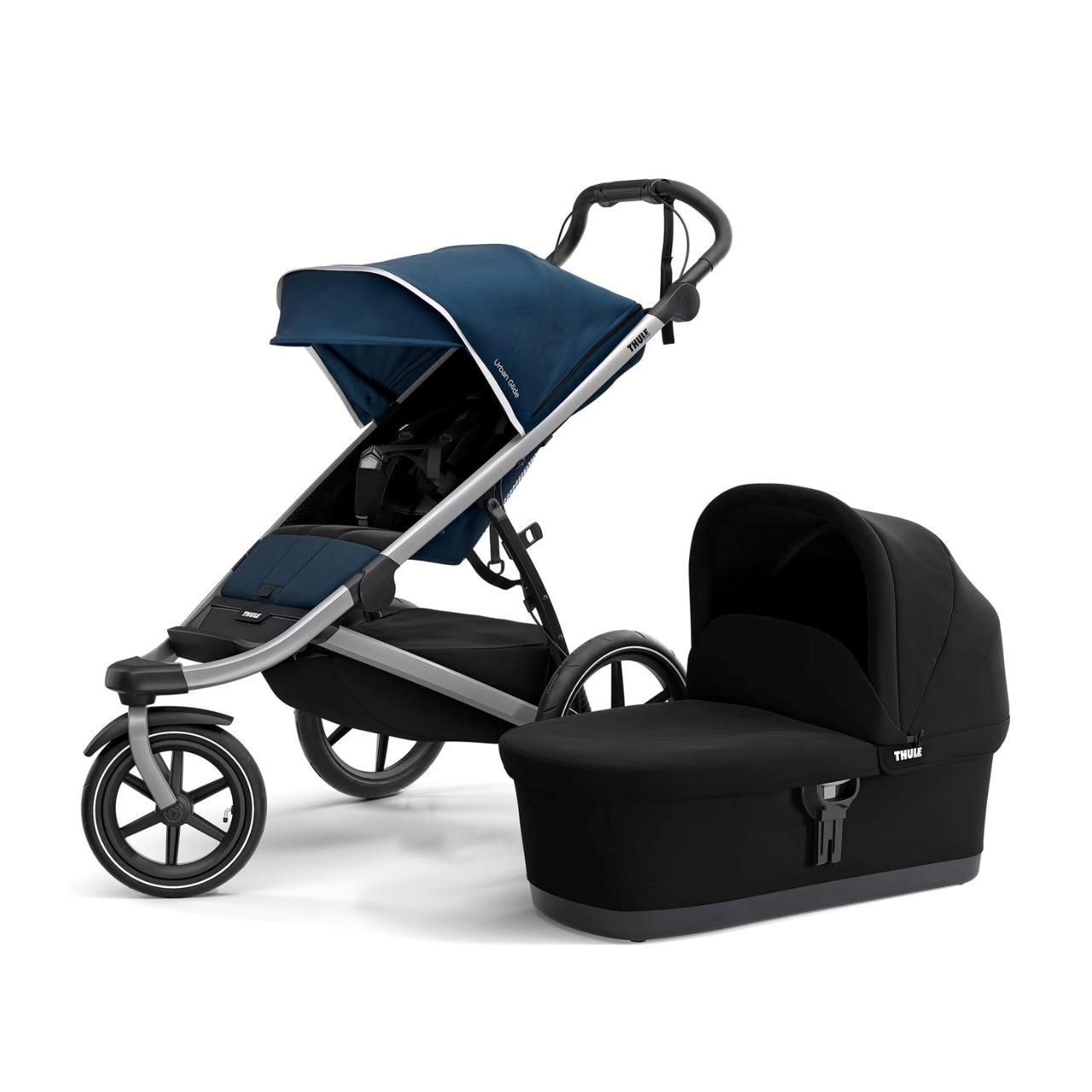 Carucior Thule Urban Glide Majolica Blue cu landou