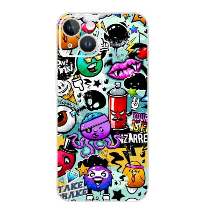 Folie Skin Compatibile cu Apple iPhone 13 Mini Wraps Skin Printing